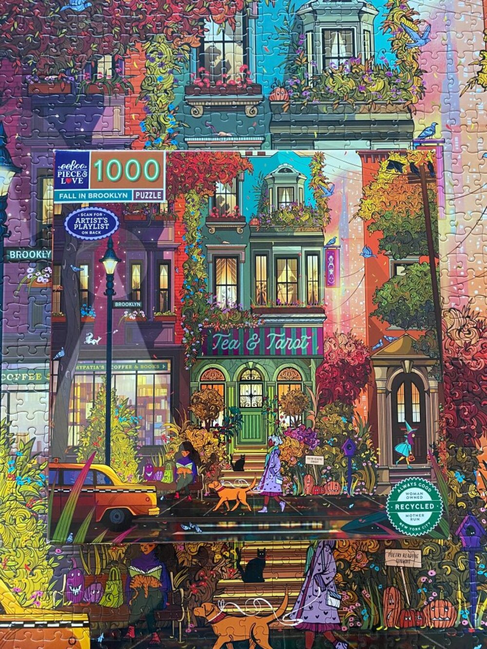 Eeboo Fall in Brooklyn puzzle